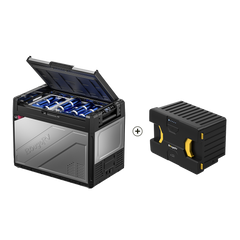 BougeRV Rocky 69QT Dual Zone 12V Portable Fridge