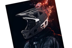 Beecool Bikes Full Face Mountain Bike Helmet for Men & Women With Goggles