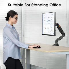 Rehisk Single Monitor Mount for 15-32 Inch Screens - F80