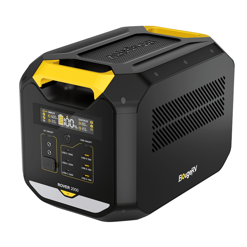BougeRV ROVER2000 Semi-Solid State Portable Power Station ISE166