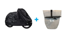 Magnum Bikes Essential E-Bike Storage Bundle by Magnum (Cover + Pannier)