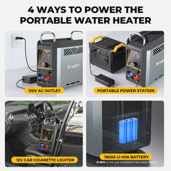BougeRV Portable Propane Outdoor Camping Water Heater E0102-06001