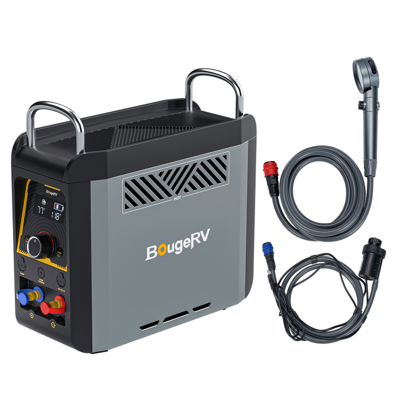 BougeRV Portable Propane Outdoor Camping Water Heater E0102-06001