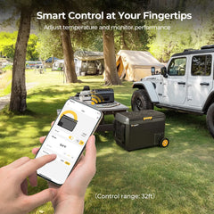 BougeRV CRS 53QT 12 Volt Portable Car Fridge