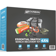 Carbon Offroad USA Carbon Offroad Essential Snatch and Winch 4x4 Recovery Kit CW-ERK