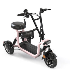 Scoot Motion CC3 Design Mini Electric Scooter - 3 Wheels, 400/800W Power, Elegance and Mobility