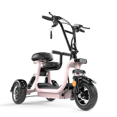 Scoot Motion CC3 Design Mini Electric Scooter - 3 Wheels, 400/800W Power, Elegance and Mobility