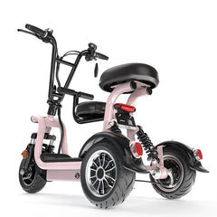 Scoot Motion CC3 Design Mini Electric Scooter - 3 Wheels, 400/800W Power, Elegance and Mobility