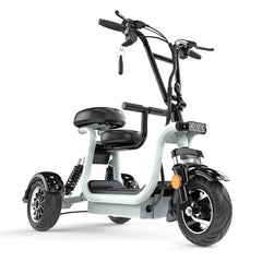 Scoot Motion CC3 Design Mini Electric Scooter - 3 Wheels, 400/800W Power, Elegance and Mobility