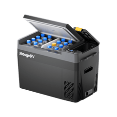 BougeRV CRPRO30 30 Quart 12V Portable Car Fridge Freezer