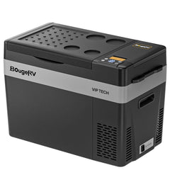 BougeRV CRPRO30 VIP Upgraded 30 Quart 12V Car Fridge Kit E0401-03012+ISE248+E0403-03001