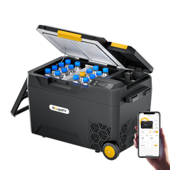 BougeRV CRX2 31QT Battery Powered Insulated Dual-Zone Portable Fridge E0401-03021
