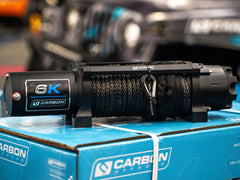 Carbon Offroad USA Carbon Offroad Long Drum 6000lb ATV/Small 4X4 Winch CW-XD6L
