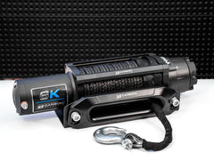Carbon Offroad USA Carbon Offroad Long Drum 6000lb ATV/Small 4X4 Winch CW-XD6L