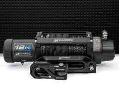 Carbon Offroad USA Carbon 12K - 12000lb Winch V3 CW-12KV3