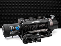 Carbon Offroad USA Carbon 12K - 12000lb Winch V3 CW-12KV3