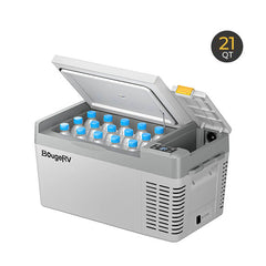 BougeRV CRPRO20 21 Quart Car Fridge With 220Wh Power Station E0401-02003+ISE248