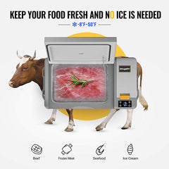 BougeRV CRPRO20 21 Quart Car Fridge With 220Wh Power Station E0401-02003+ISE248