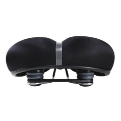 Serfas EG-8966E Cruiser E-GEL Elastomer Rear Suspension Lycra Saddle