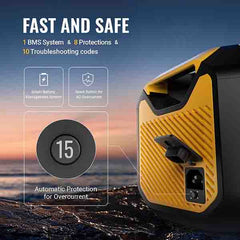 BougeRV Flash300 286Wh Fast Charging Power Station ISE115