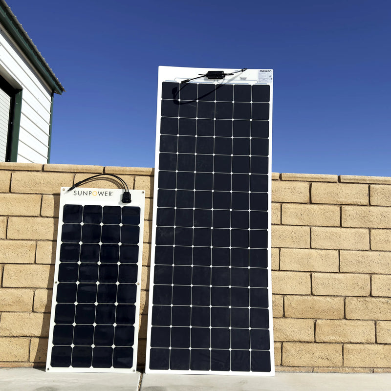 Full Battery Sunpower Maxeon Air 330W Flexible Solar Panel spr-e-flex-330