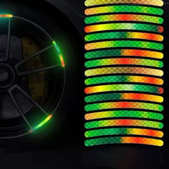 Beecool Bikes Bike Wheel Rim Reflective Stickers