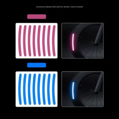 Beecool Bikes Bike Wheel Rim Reflective Stickers