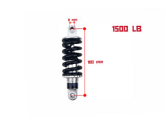Beecool Bikes Ebike Rear Shock Absorber Suspension BC-Rear Shock Absorber-Adv BC-Rear Shock Absorber-Ran