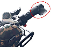 Beecool Bikes Multi-functional Throttle Grip Wrist-Rest Clip (2 Pieces)