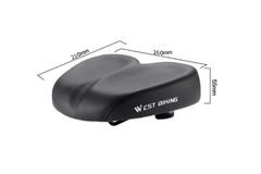 Beecool Bikes Comfort Noseless Bike Seat for Men and Women