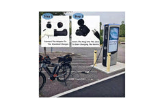 Beecool Bikes EV Station Charging Adapter For Ebike Charger (Always Get A Plan B) BC-Charging Adapter