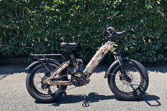 Beecool Bikes Aluminum Butterfly Handlebar For BeeCool Ebikes BC-Butterfly Handlebar
