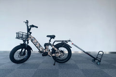 Beecool Bikes Heavy-Duty 165 Pound (lb) Capacity Aluminum Folding Hand Truck (Ebike Linkage Included) BC-Hand Truck