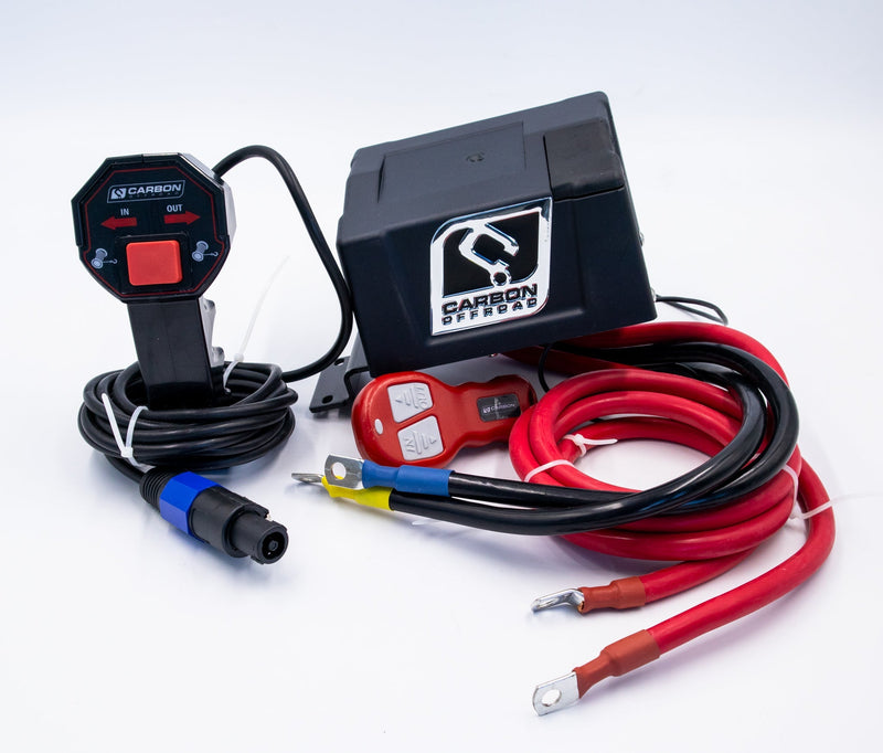 Carbon Offroad USA Carbon Winch 24 volt control box complete with wireless controller CW-24VCB
