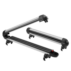 BougeRV 28'' Ski & Snowboard Racks with Anti-Theft Lock Sliver IRK026