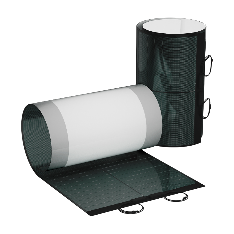 BougeRV 400W CIGS Flexible Solar Panel with Adhesive(2X200W)