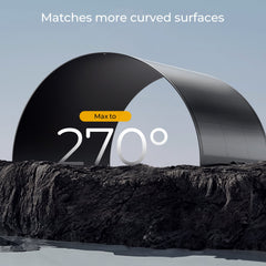 BougeRV Arch 800 Watt(4x200W) Fiberglass Curved Solar Panel ISE230-4
