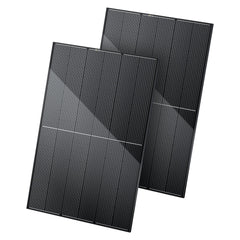 BougeRV 400 Watt 12V/24V Rigid Bifacial 10BB Mono Solar Panel