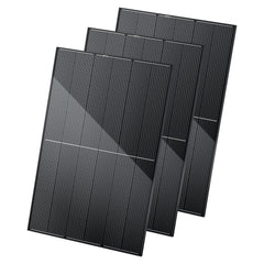 BougeRV 400 Watt 12V/24V Rigid Bifacial 10BB Mono Solar Panel