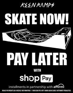 Keen Ramps 3.5' x 16' Mini Half Pipe