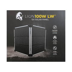 Lion Energy 100W LW 12V Portable Solar Panel 50170261