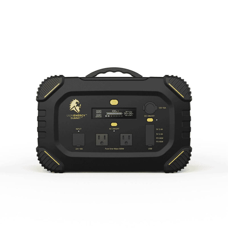 Lion Energy Lion Summit - 530W/665Wh LifePO4 Solar Power Generator 50170208