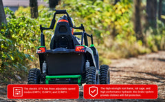 Full Battery 48V Mini UTV 1200W Full Suspension