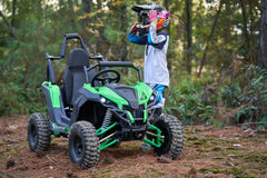 Full Battery 48V Mini UTV 1200W Full Suspension