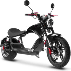 Full Battery 60V 2.5 kW Lithium Chopper Cruiser Bike