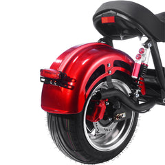 Full Battery 60V 2.5 kW Lithium Chopper Cruiser Bike