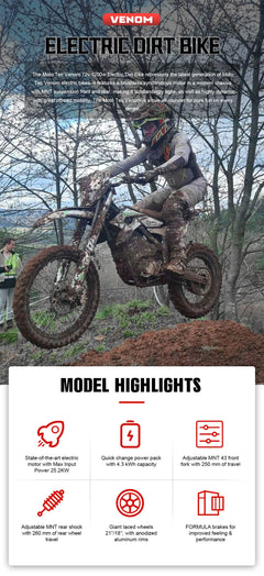 Full Battery 72V High Pro 12kW Electric Bike