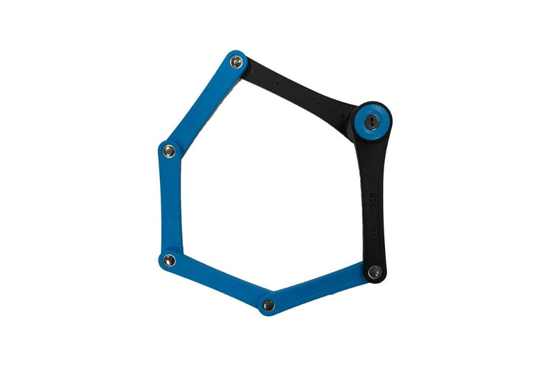 Magnum Bikes FoldyLock Pro E-Bike Lock & Frame Mount Foldylock - Magnum Blue