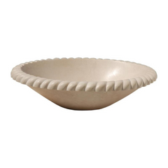 Natural Stone Champagne Limestone Vessel Sink (L)22" (W)18" (H)6"