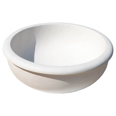 Natural Stone Classic Limestone Vessel Sink (D)16" (H)6"